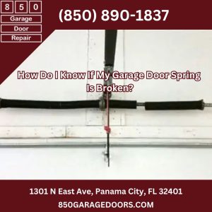 How Do I Know If My Garage Door Spring Is Broken?