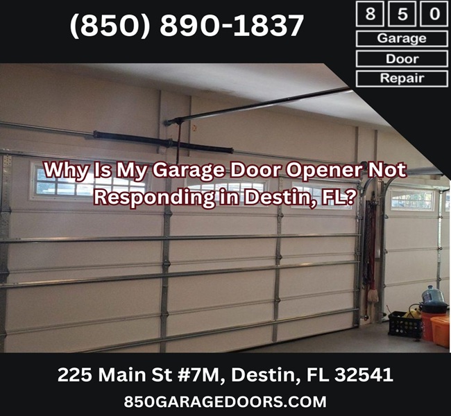 Why Is My Garage Door Opener Not Responding in Destin, FL?
